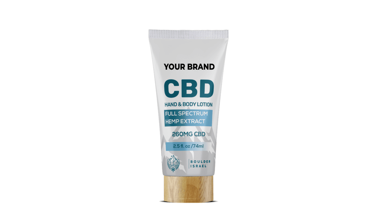 CBD Hand & Body Lotion white label